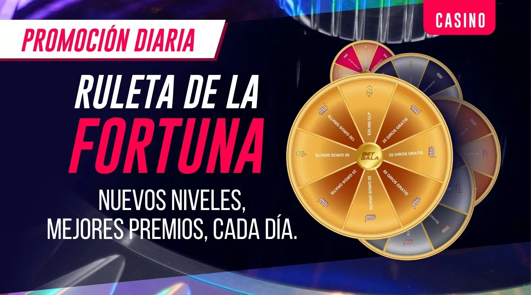 Premios diarios para jugadores activos